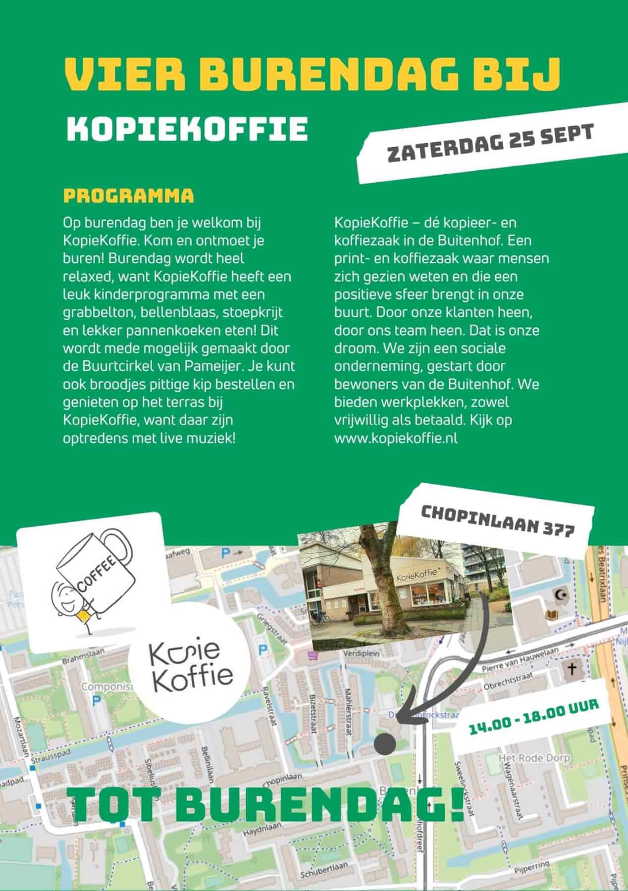 Flyer kopiekoffie