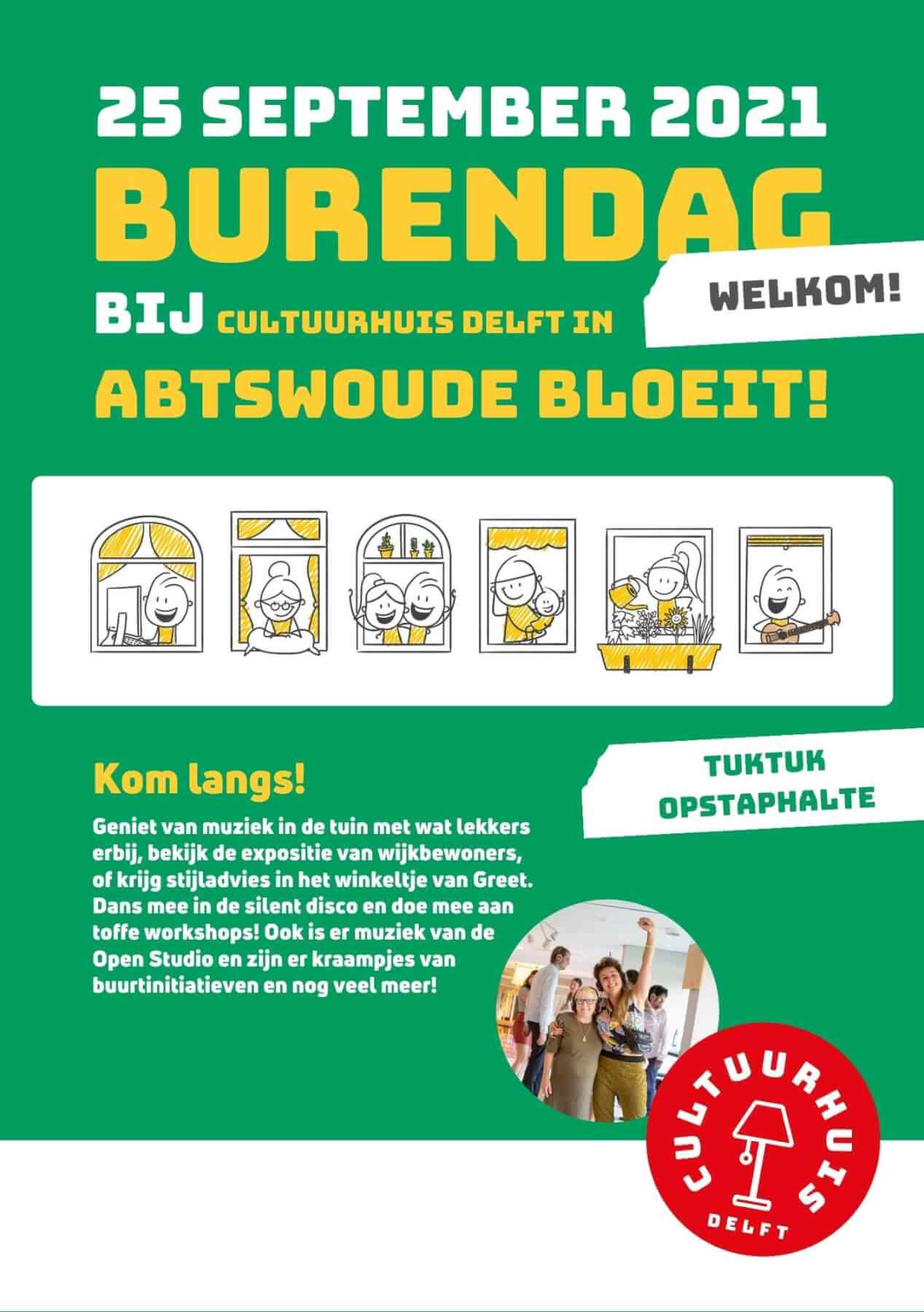 Flyer Abtswoude Bloeit