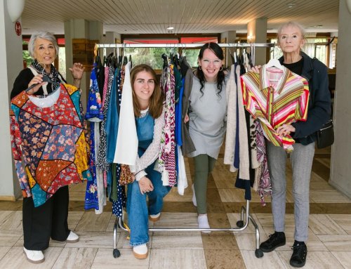 Vintage kledingwinkel stopt